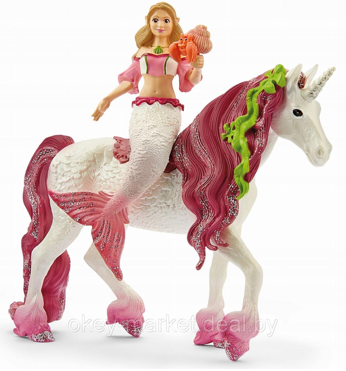 Schleich Русалка Фей на подводном единороге 70593 - фото 7 - id-p184764698