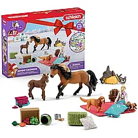 Адвент-календарь Schleich на 2023 год Horse Club Конный клуб - Лошади 98982