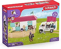 Игровой набор Schleich Визит ветеринара в конюшню 72147