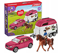 Игровой набор Schleich Автомобиль с прицепом 72223