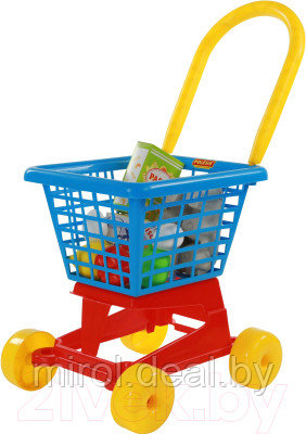 Тележка игрушечная Полесье Supermarket №1 с набором продуктов / 67890 - фото 5 - id-p224736674