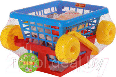 Тележка игрушечная Полесье Supermarket №1 с набором продуктов / 67890 - фото 6 - id-p224736674