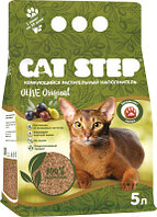 Наполнитель для туалета Cat Step Olive Original / 20333015