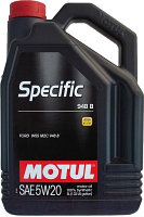 Моторное масло Motul Specific 948B 5W20 / 106352