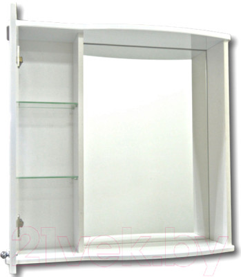 Шкаф с зеркалом для ванной Гамма 08м - фото 2 - id-p224738296