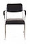 EVERPROF EP -510 кресло на хромированной станине с подлокотниками, стул EP -510 CF ткань сетка серая, фото 9