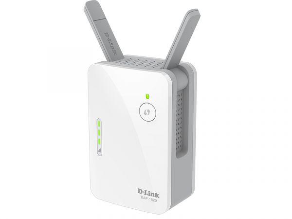 Беспроводная точка доступа D-Link DAP-1620/RU/B1A, Беспроводной двухдиапазонный повторитель АС1200 - фото 1 - id-p224747338