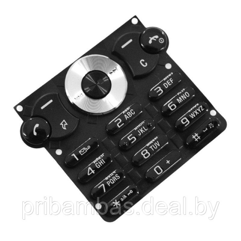 Клавиатура (кнопки) для Sony Ericsson W302 черный совместимый - фото 1 - id-p224747396