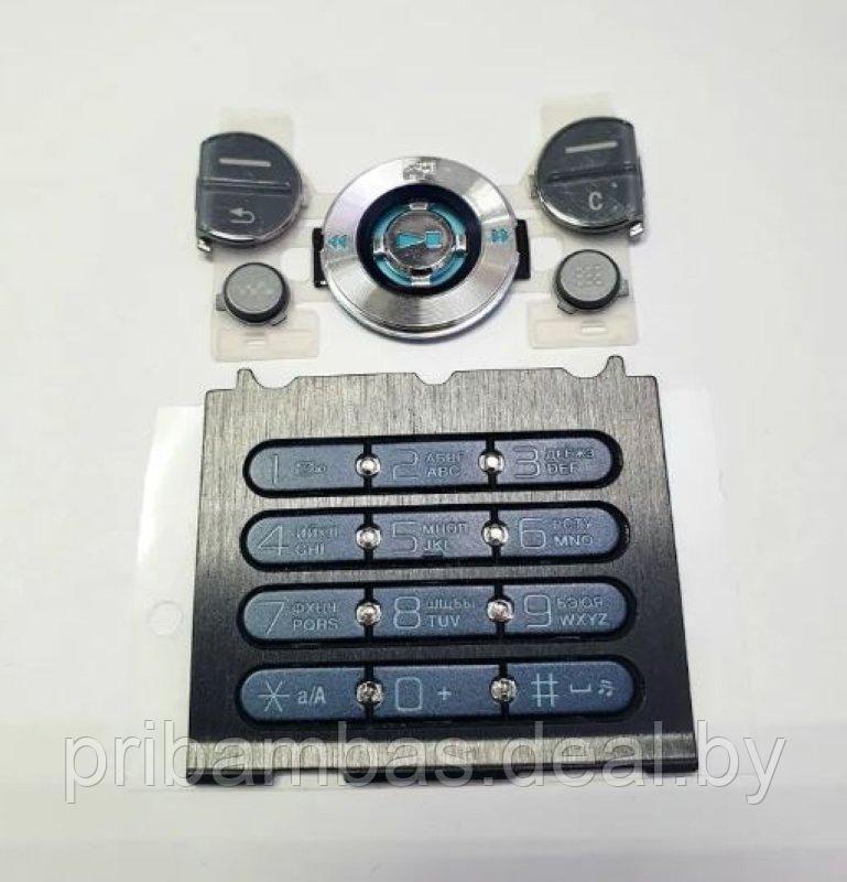 Клавиатура (кнопки) для Sony Ericsson W580i черный совместимый - фото 1 - id-p224747400