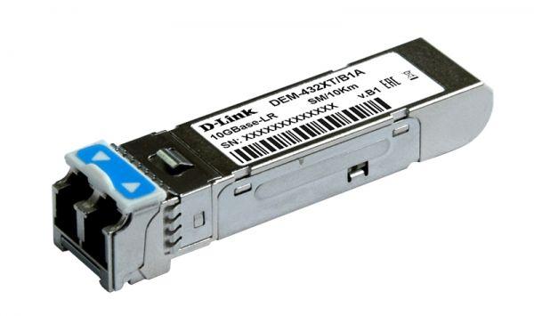 Модуль SFP+ D-Link 432XT трансивер с 1 портом 10GBASE-LR для одномодового оптического кабеля . питание 3.3 В - фото 1 - id-p220114453