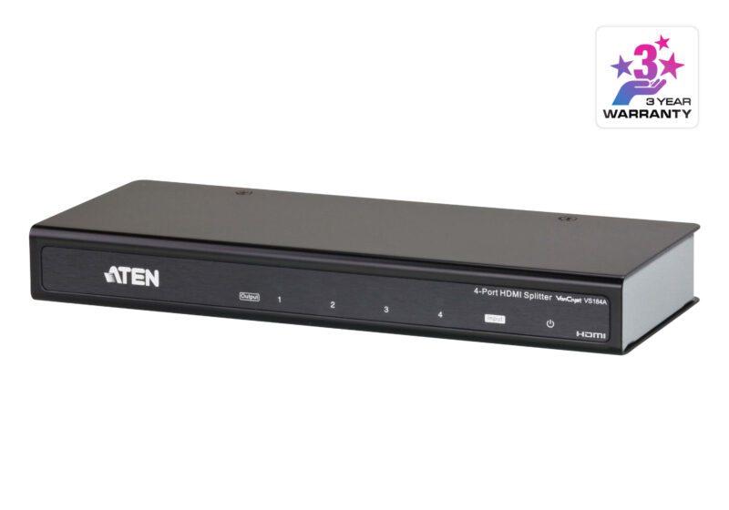 Видеоразветвитель ATEN VS184A-A7-G (HDMI 4K. 4 порта) - фото 1 - id-p219511071