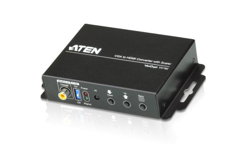 Переходник ATEN VC182-AT-G (VGA - HDMI Converter. видеомасштабатор) - фото 1 - id-p220144986
