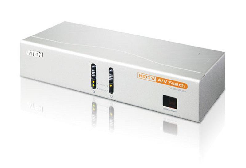 Видеопереключатель ATEN VS231-AT-G (HDTV. 2 порта. аудио) - фото 1 - id-p220144988