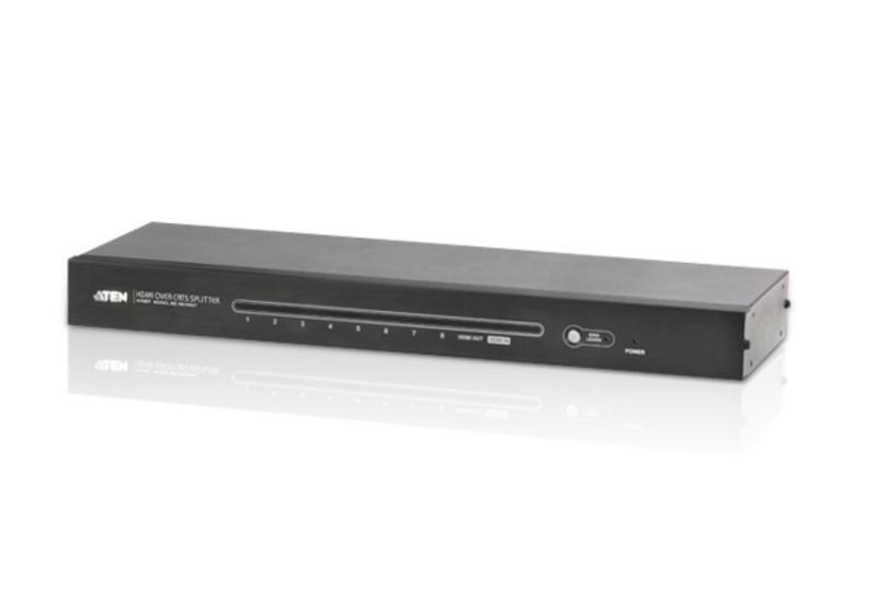Видеоразветвитель ATEN VS1808T-AT-G (HDMI. 8 портов. Cat.5e) - фото 1 - id-p219511084