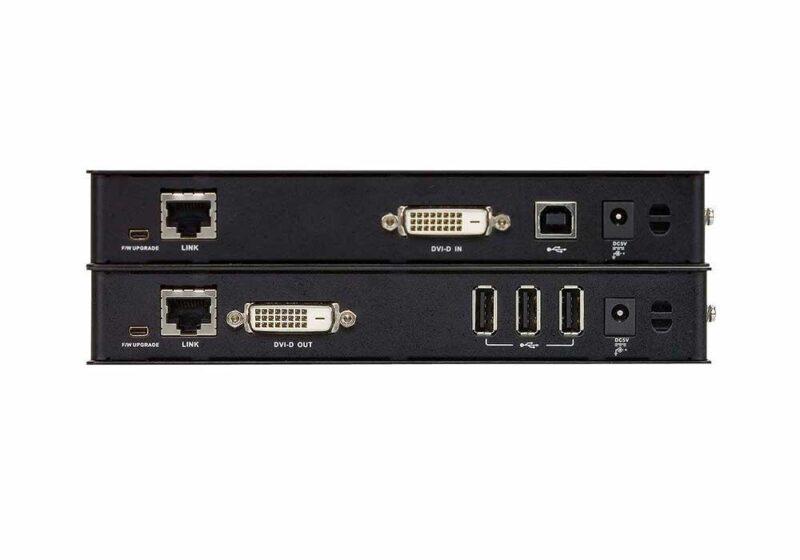 Удлинитель консоли ATEN CE610A-AT-G. DVI. USB HDBaseT - фото 3 - id-p219511099