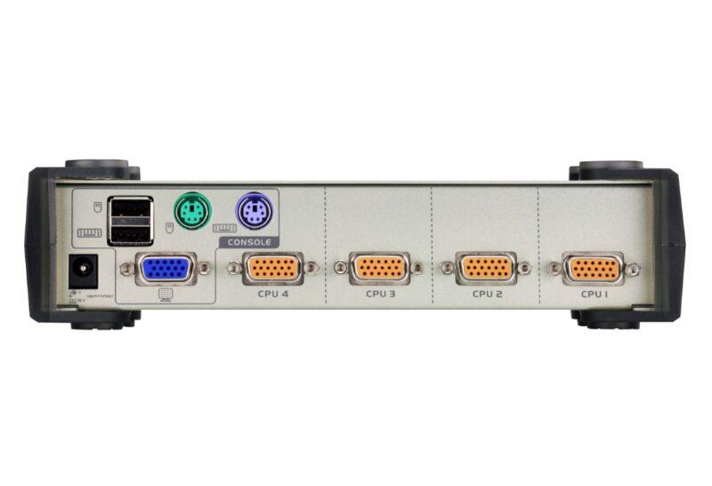 KVM-переключатель ATEN CS84U-AT. 4-Port PS/2-USB KVM Switch(клавиатура USB илиPS/2+мышь USB или - фото 3 - id-p219511115