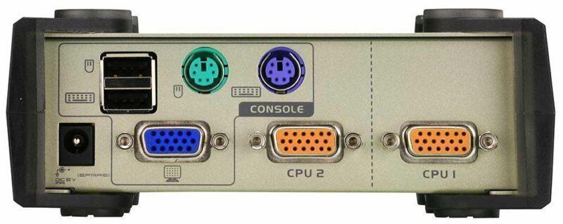KVM-переключатель ATEN CS82U-AT. 2-Port PS/2-USB KVM Switch(клавиатура USB или PS/2+мышь USB или - фото 3 - id-p219511118