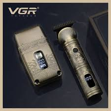 Набор для стрижки волос, бороды и усов 2 В 1 VGR Voyager V-649 Professional - фото 1 - id-p224747855