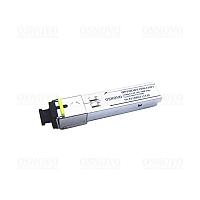 SFP-S1SC18-F-1550-1310-I OSNOVO Оптический SFP Модуль промышленный. Одно волокно Single Mode. Скорость: до 155