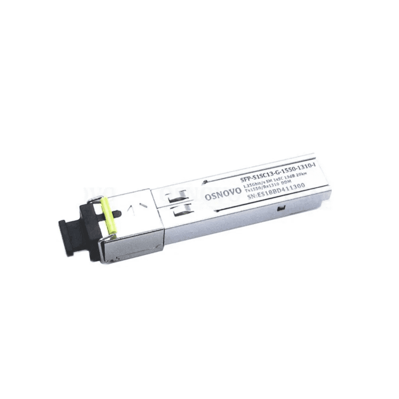 Osnovo SFP-S1SC13-G-1550-1310-I Оптический SFP Модуль промышленный. Одно волокно Single Mode - фото 1 - id-p220144000