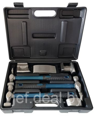 Набор инструментов рихтовочных для кузовных работ 7 предметов FORSAGE F-50713B - фото 3 - id-p194597793