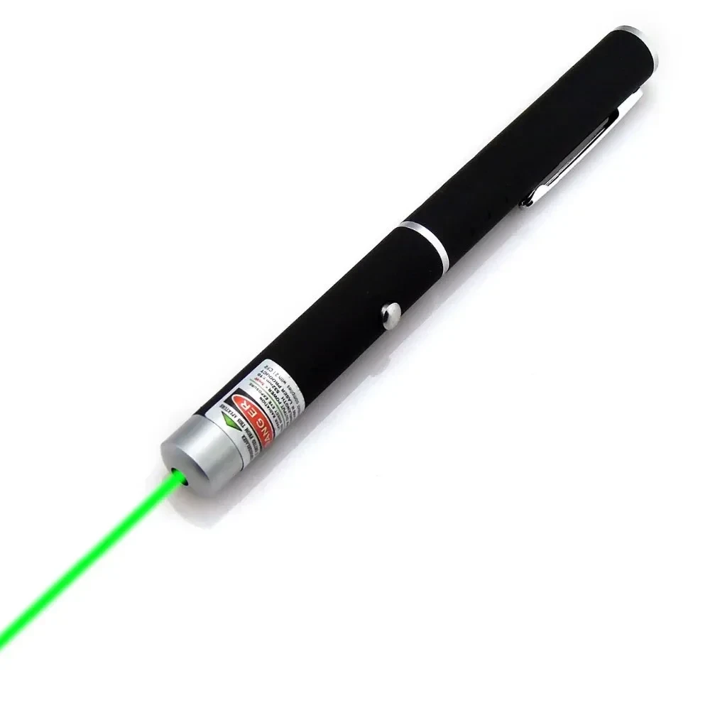 Лазерная указка с 5 насадками Green Laser Pointer - фото 7 - id-p224748114