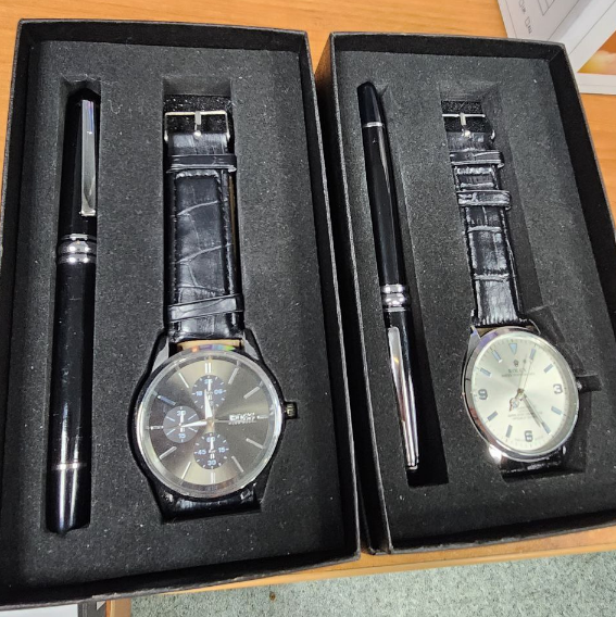 Подарочный набор 2 в 1 Часы + ручка - фото 4 - id-p224748388