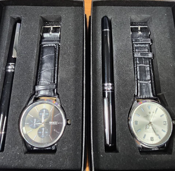Подарочный набор 2 в 1 Часы + ручка - фото 4 - id-p224748390