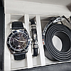 Мужской подарочный набор часы, браслет, ремень - в ассортименте, фото 5