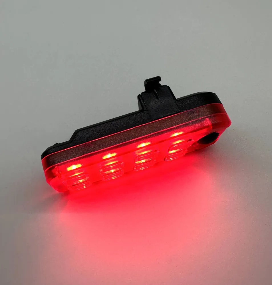 Задний велосипедный фонарь всадник BZ-1545 зарядка USB красный 5 режимов - фото 3 - id-p224748515