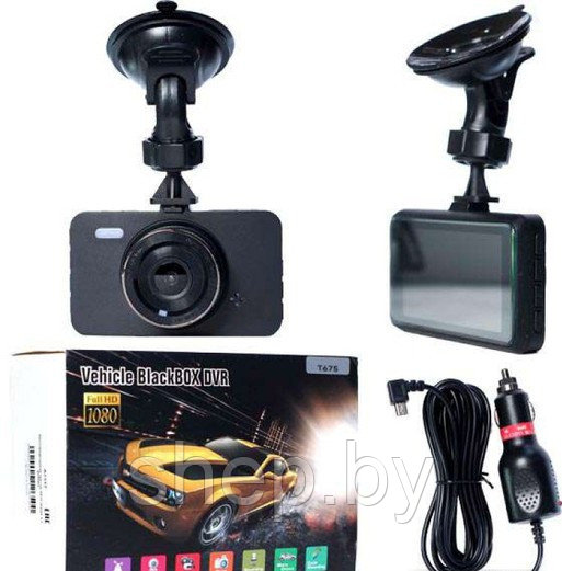 Видеорегистратор DASH Cam T675 1080P Digital Recorder - фото 1 - id-p192711862