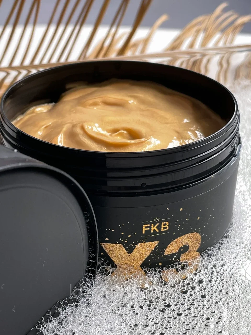 Маска 3 шаг FKB CARAMEL MASK X3 GOLD 300 ml - фото 2 - id-p224758480