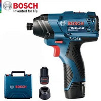 Гайковерт аккумуляторный ударный Bosch GDR 120-LI 0.601.9F0.007, 1акк 2,0A/h GAL12V-20, чемодан