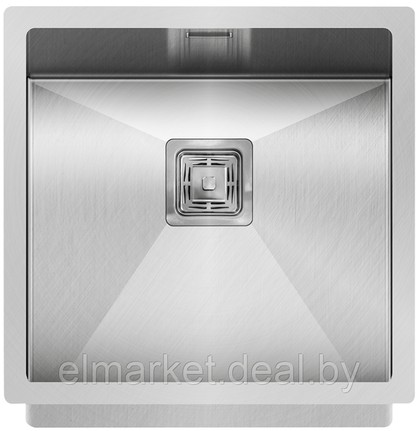 Кухонная мойка AquaSanita Steel Dera DER100X нержавеющая сталь - фото 1 - id-p224759632