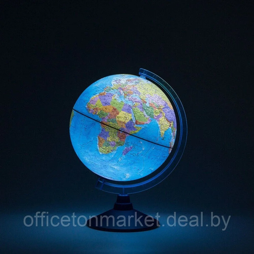 Глобус политический "День и Ночь" с подсветкой, 25 см - фото 2 - id-p224759606