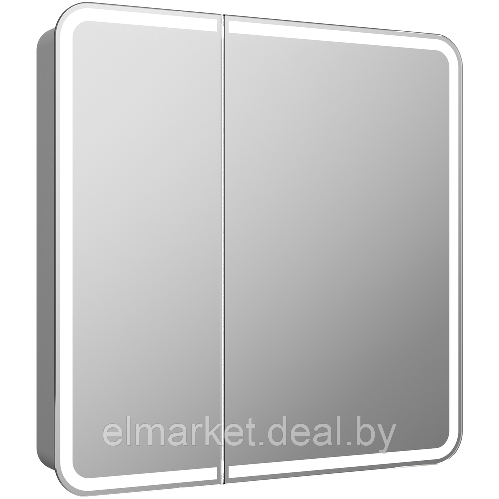 Зеркало-шкаф Континент Emotion LED 800х800 с датчиком движения - фото 1 - id-p224759702