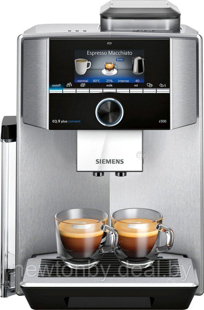 Эспрессо кофемашина Siemens EQ.9 plus connect s500 TI9553X1RW