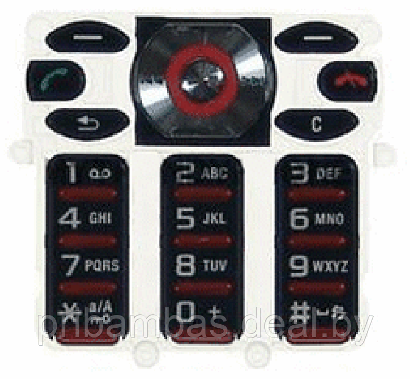 Клавиатура (кнопки) для Sony Ericsson W880i черный совместимый