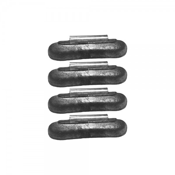 Балансировочные грузики для стальных дисков легковых авто (20 грамм, в упаковке - 100 штук), арт. HZ 09.1.020 - фото 1 - id-p222810301