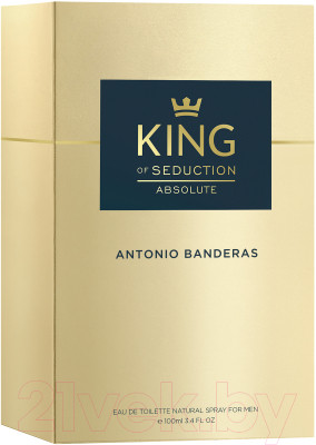 Туалетная вода Antonio Banderas King of Seduction Absolute - фото 2 - id-p224770179
