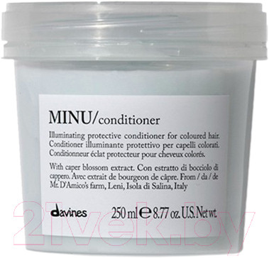 Кондиционер для волос Davines Minu Conditioner Защитный для сохранения косметического цвета - фото 1 - id-p224766471