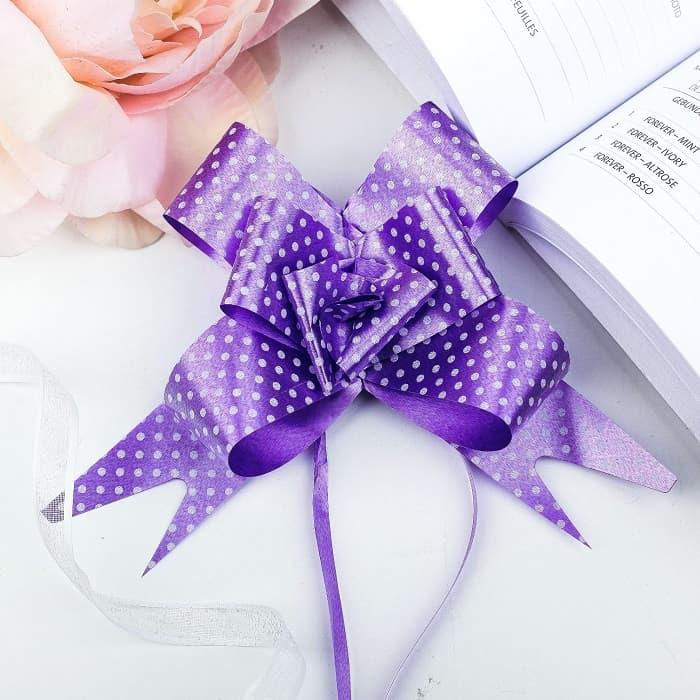 Бант для подарочной упаковки «Бабочка» цвет фиолетовый - фото 1 - id-p224765498