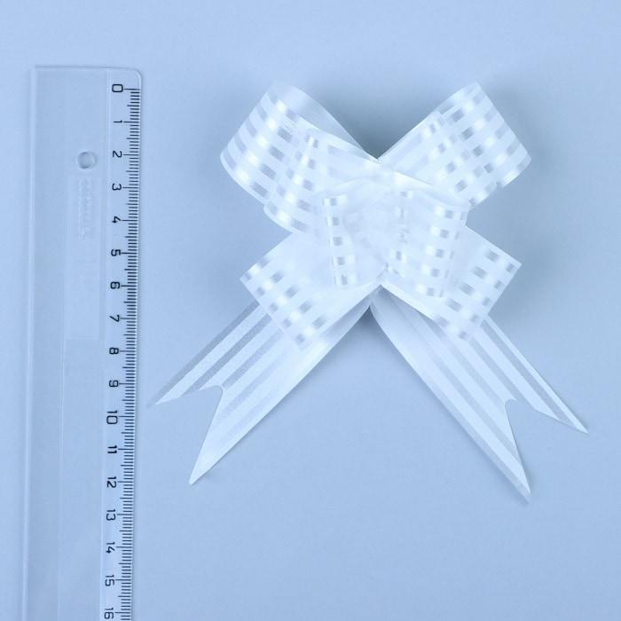 Бант для подарочной упаковки «Бабочка» цвет белый - фото 2 - id-p224765501