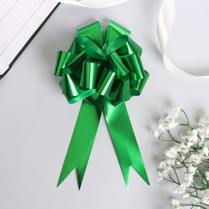 Бант для подарочной упаковки «Шар» цвет зеленый - фото 1 - id-p224765503