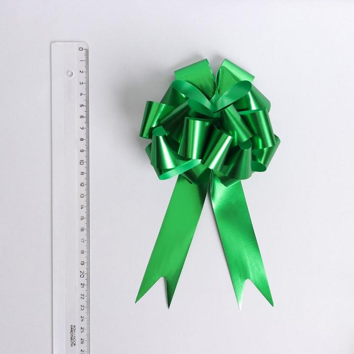 Бант для подарочной упаковки «Шар» цвет зеленый - фото 2 - id-p224765503