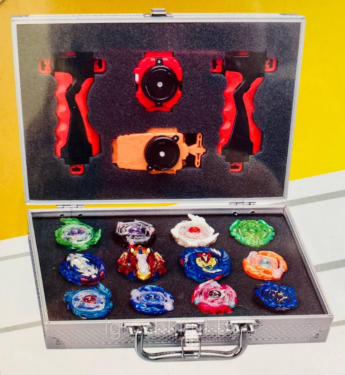 Большой игровой набор Бейблэйд (Beyblade) в чемодане - фото 1 - id-p224771824
