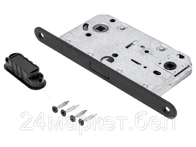 Защелка врезная межк. ML 96WC-50 BL мат.черный магн. под фикс. АЛЛЮР (УЗК) - фото 1 - id-p224774608