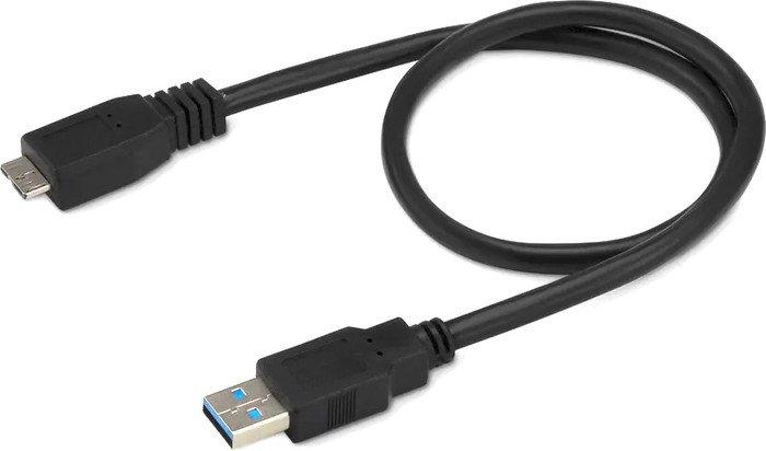 Кабель Buro USB Type-A - microUSB Type-B MK30-AM-1.5 (1.5 м, черный) - фото 1 - id-p224774721