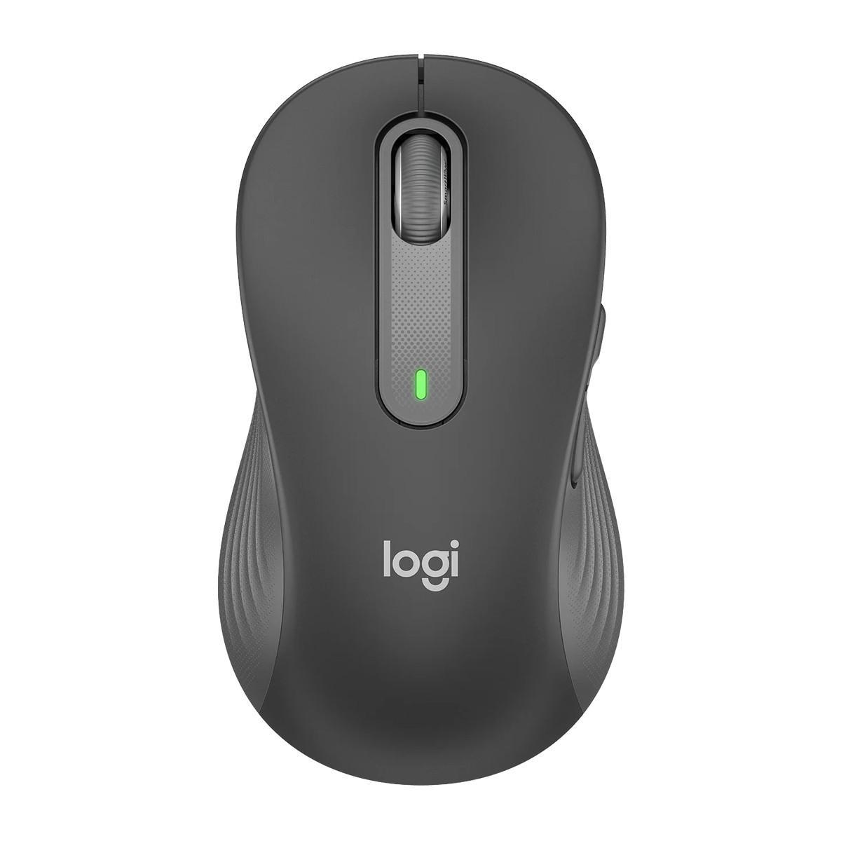 910-006239 Logitech Signature M650 L Wireless Mouse-GRAPHITE L LEFT - фото 1 - id-p224775023