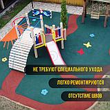 Бесшовное ударопоглощающее резиновое покрытие для детских площадок - Мастерфайбр, фото 5